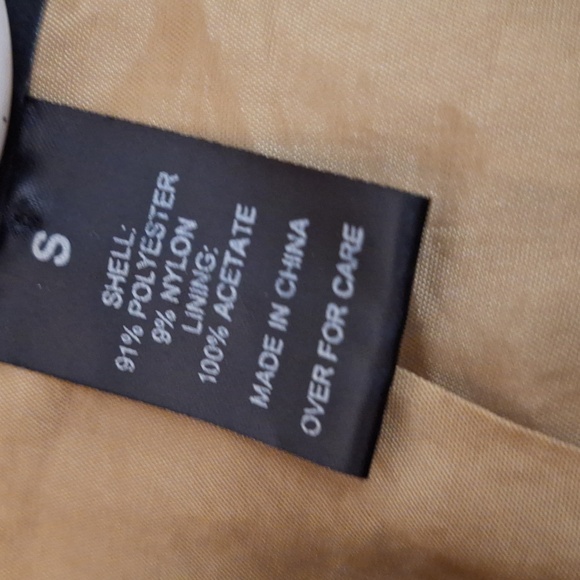 INC Animal Print Short Trench Coat, Sz 4, NWOT - Picture 13 of 16